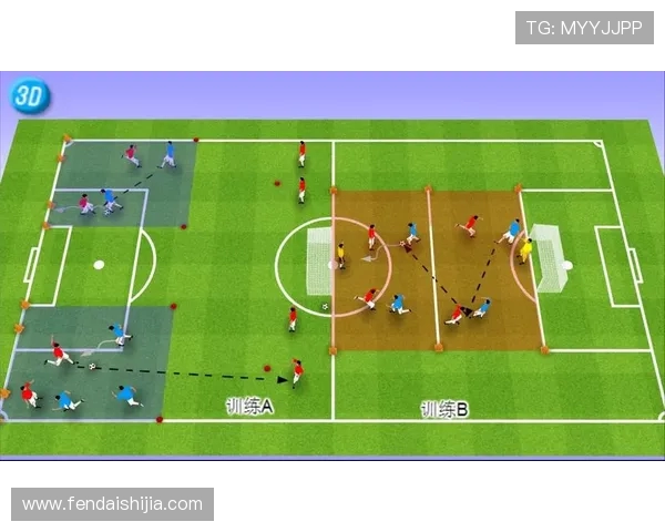 足球训练中的球场空间利用与战术执行